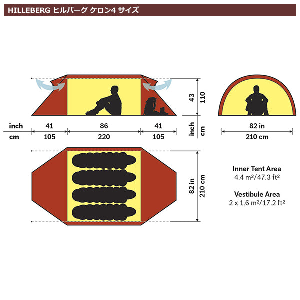 ヒルバーグ ケロン4 グリーン