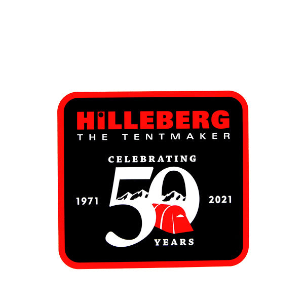 ヒルバーグ 50th パッチステッカーの画像